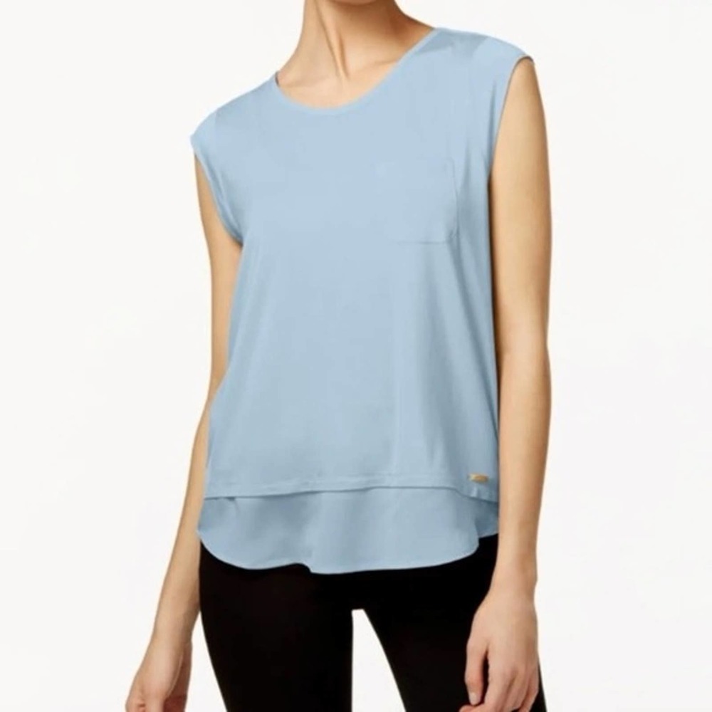 🌴 Calvin Klein layered look top medium